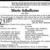 Hoehr Marie 1898-1971 Todesanzeige